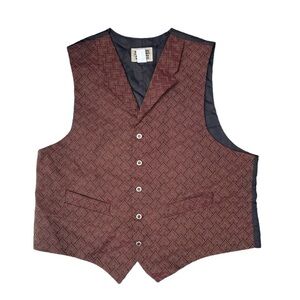 Vintage Frontier Classic Men’s Maroon Vest